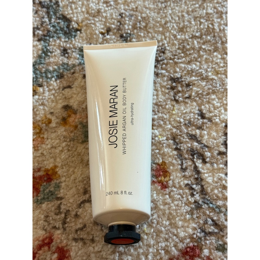 Josie Maran Whipped Argan Oil Body Butter Vanilla Cherry 8oz 240ml Tube